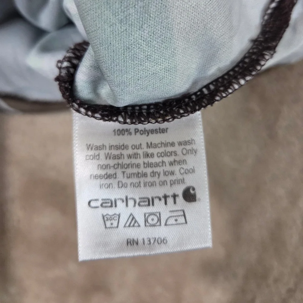 Carhartt Shirt Girls size 5 pink Realtree Camo Force Tank Performance S/S EUC